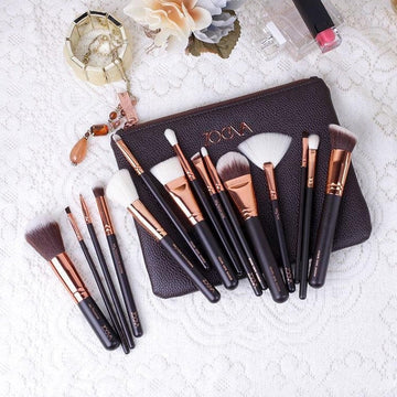 Zoeva 15 Pieces Makeup Brushes With Pouch